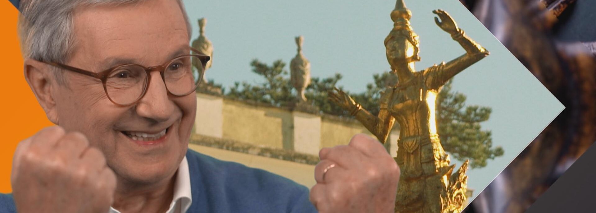 Der ehemalige Nachrichtensprecher Jan Hofer rätselt mit.