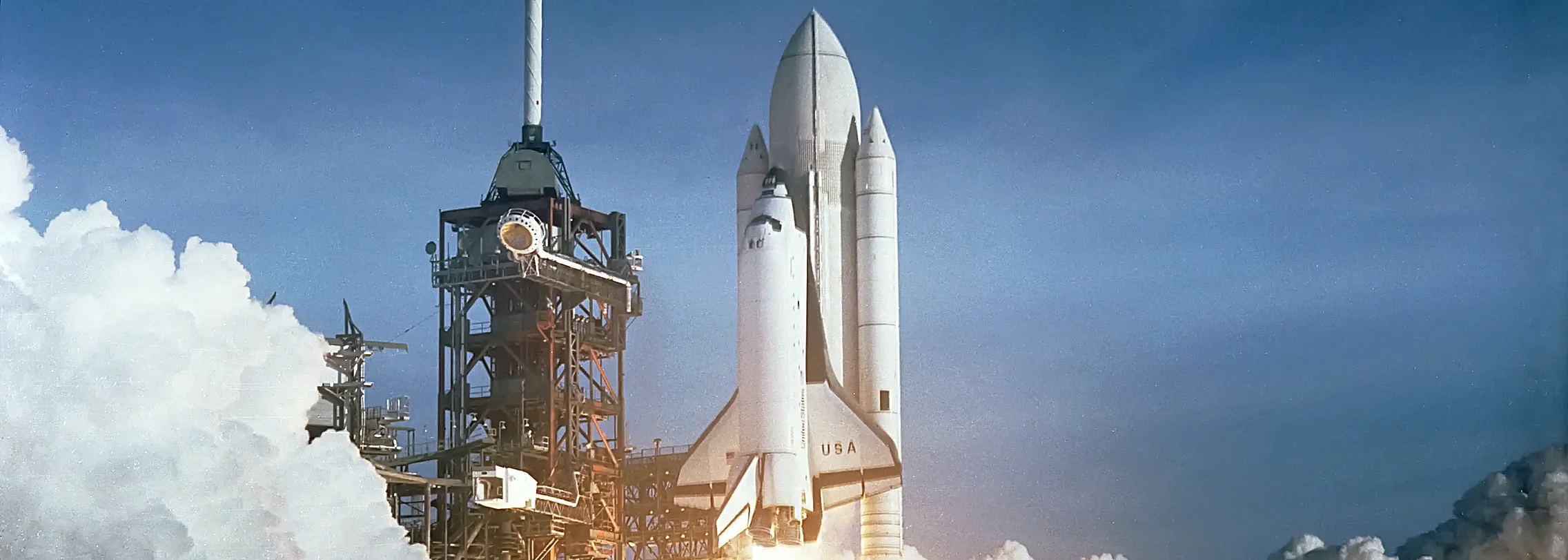 Am 12. April 1981 startete die »Columbia« zur ersten Shuttle-Mission (STS-1) vom Kennedy Space Center in Cape Canaveral