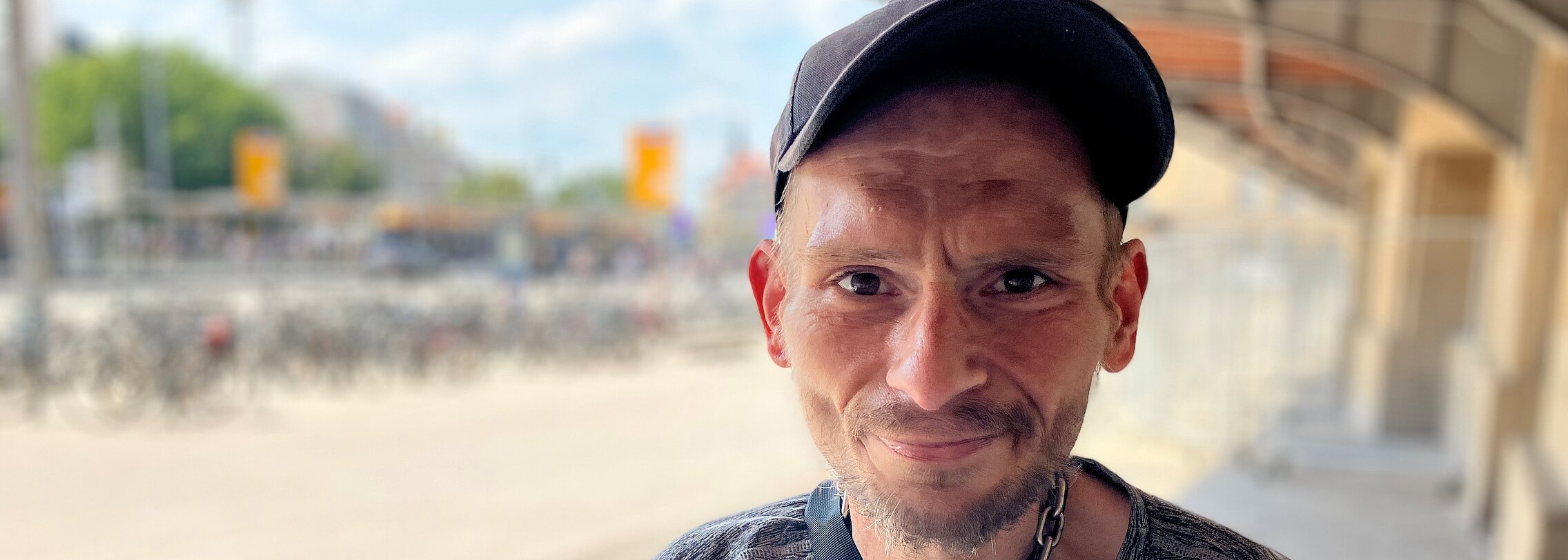 André lebt seit 25 Jahren auf der Straße 