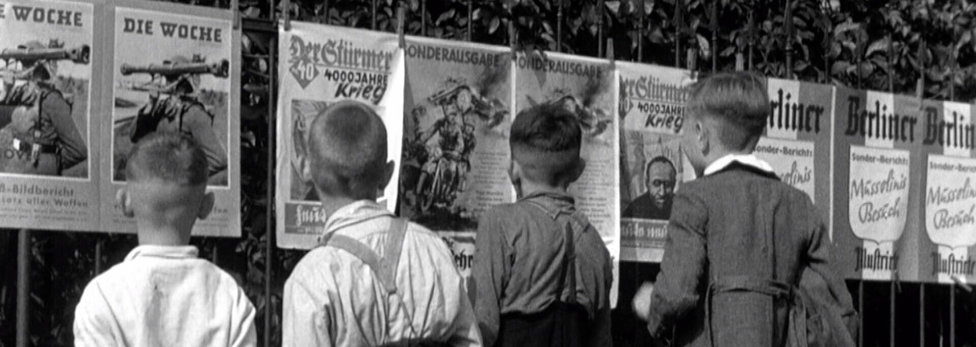 Kinder lesen Nazi-Propaganda