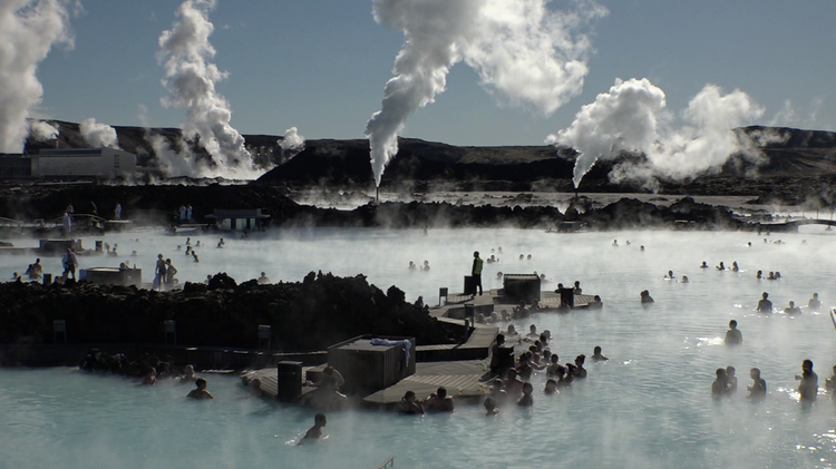 Thermalqelle 'Blaue Lagune' auf Island