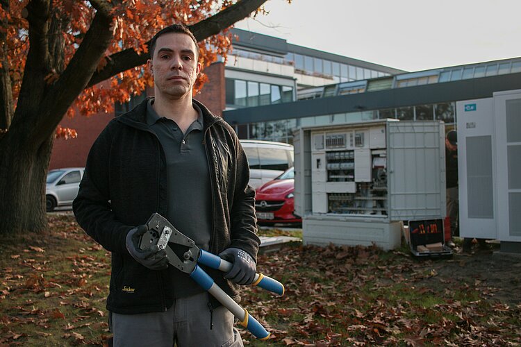 Der brasilianische Elektriker Felipe Barros Meira lebt nun in Lübeck