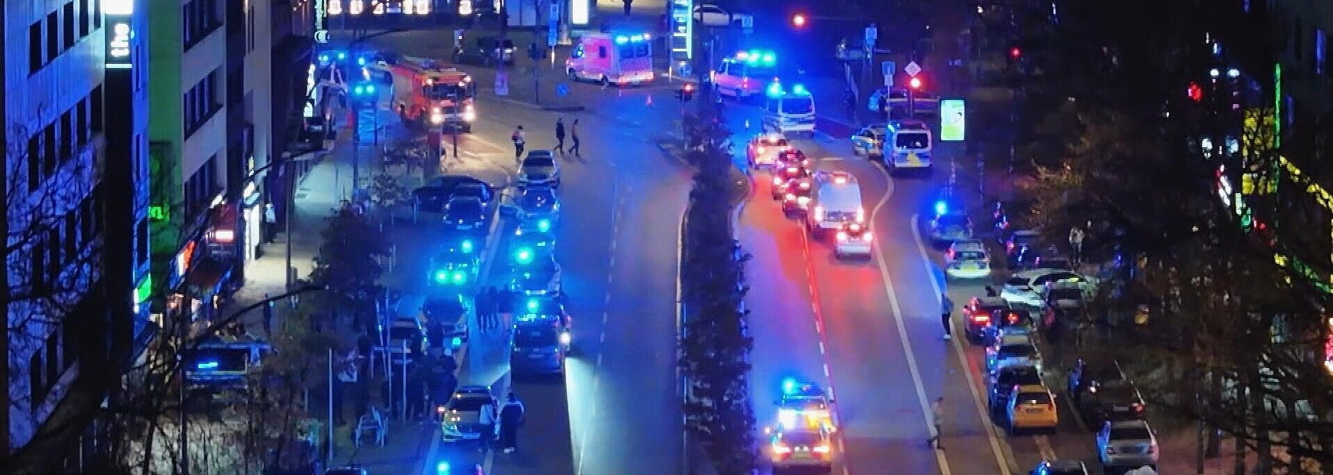 Im roten Kreis: Schüsse auf einen Tschetschenen in Hamburg. 