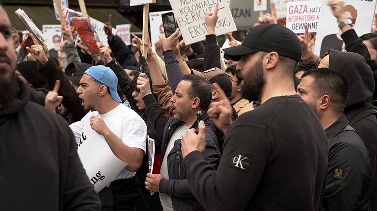 Islamisten-Demo in Hamburg