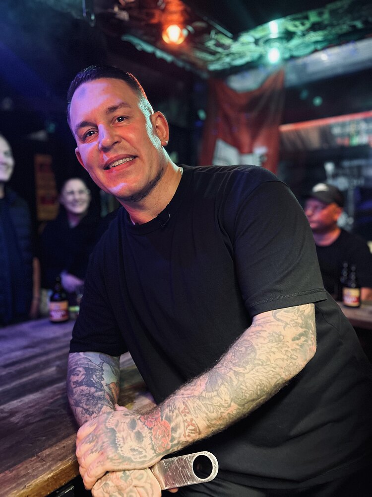 Daniel Schmidt ist der Wirt vom Elbschlosskeller 