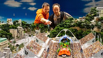 Die Miniatur Wunderland-Gründer Frederik und Gerrit Braun 