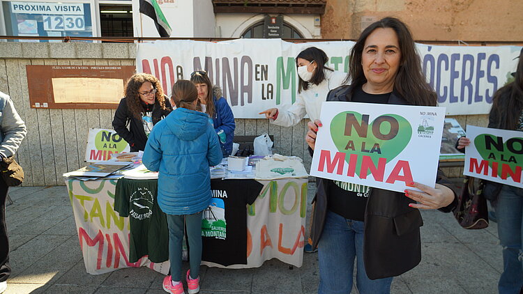 Maribel Rojo organisiert den Widerstand gegen das Minenprojekt