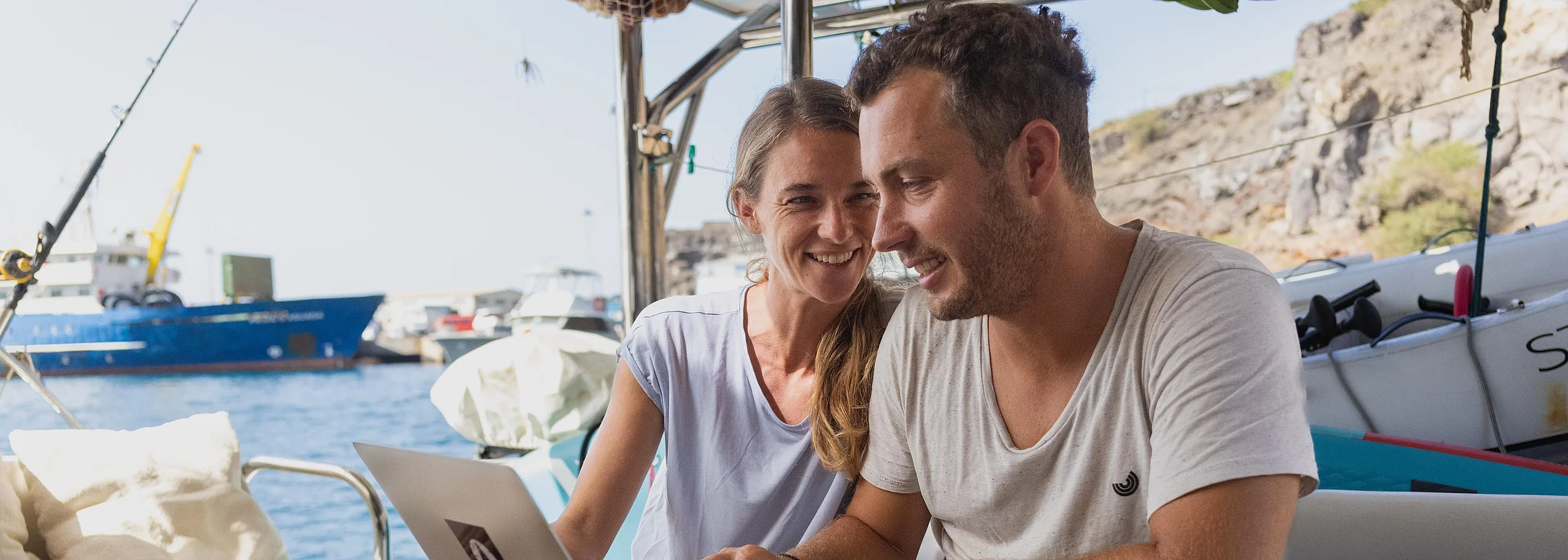 Auf den Kapverden wird die Überfahrt auf den Atlantik geplant